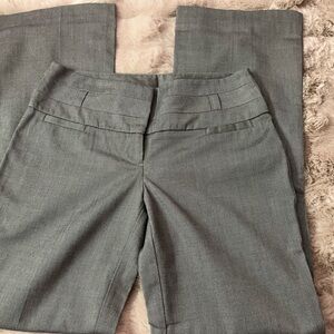 Grey Wide Leg Trousers